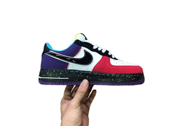 נעלי נייק -Nike Air Force 1 Low CARDINAL- PAUA