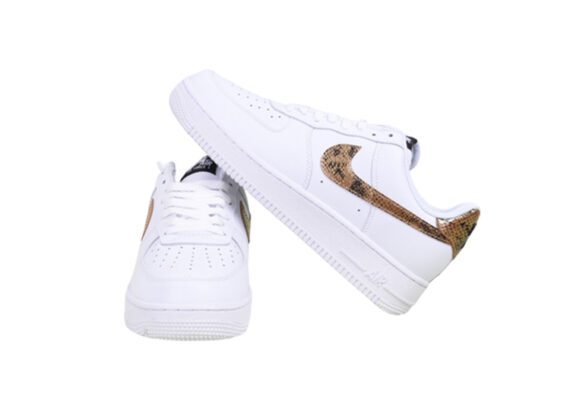 ⁦נעלי נייק -Nike Air Force 1 Low GHOST WHITE⁩ – תמונה ⁦4⁩