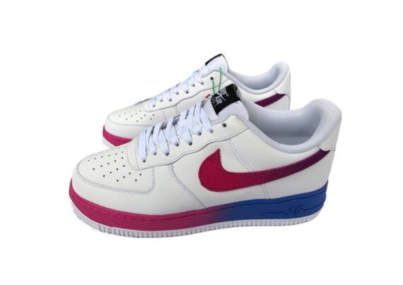 ⁦נעלי נייק -Nike Air Force 1 Low Midnight Blue-Jazzberry Jam⁩ – תמונה ⁦3⁩