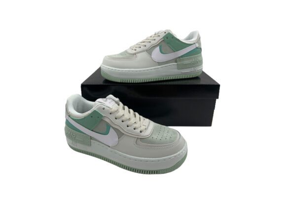 ⁦נעלי נייק -Nike Air Force 1 Low SILVER CHALICE-CADET BLUE⁩ – תמונה ⁦3⁩