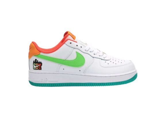 ⁦נעלי נייק -Nike Air Force 1 Low SUNSET ORANGE⁩ – תמונה ⁦2⁩