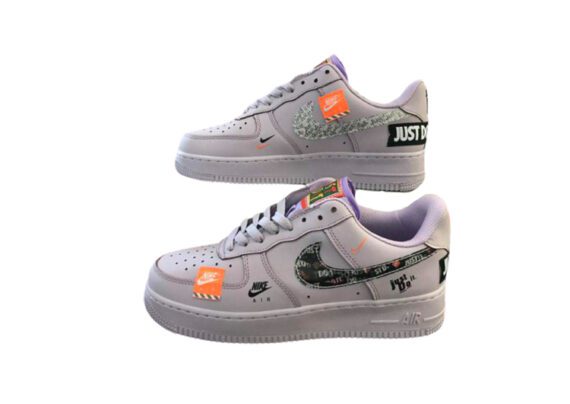 ⁦נעלי נייק -Nike Air Force 1 Low Silver⁩ – תמונה ⁦2⁩