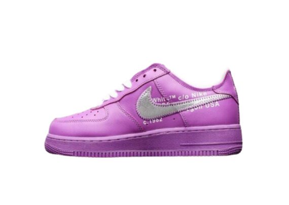 ⁦נעלי נייק -Nike Air Force 1 Low VIOLET BLUE⁩ – תמונה ⁦3⁩