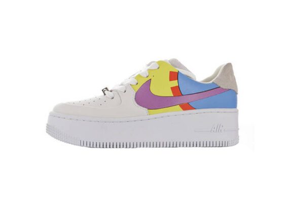 נעלי נייק -Nike Air Force 1 Low Violet Blue-Goldenrod