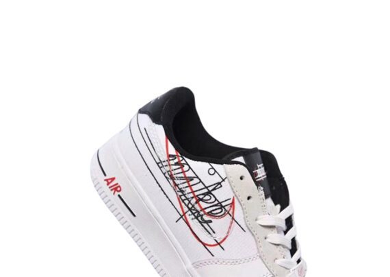 ⁦נעלי נייק -Nike Air Force 1 Low WHITE SMOKE⁩ – תמונה ⁦12⁩