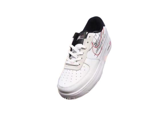 ⁦נעלי נייק -Nike Air Force 1 Low WHITE SMOKE⁩ – תמונה ⁦7⁩