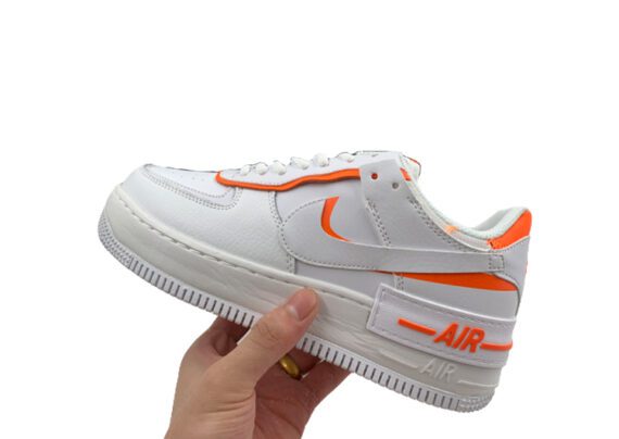 ⁦נעלי נייק -Nike Air Force 1 Low White-Persimmon⁩ – תמונה ⁦3⁩