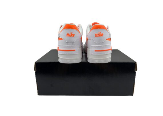 ⁦נעלי נייק -Nike Air Force 1 Low White-Persimmon⁩ – תמונה ⁦8⁩