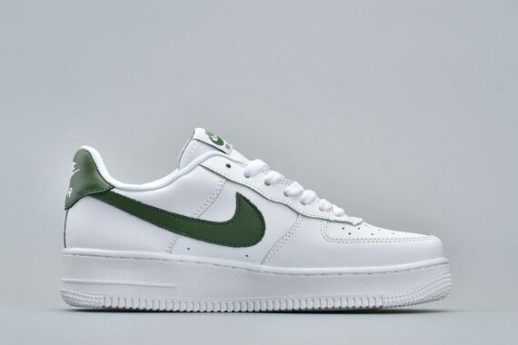 ⁦נעלי נייק-Nike Air Force 1 Low White Green⁩ – תמונה ⁦6⁩