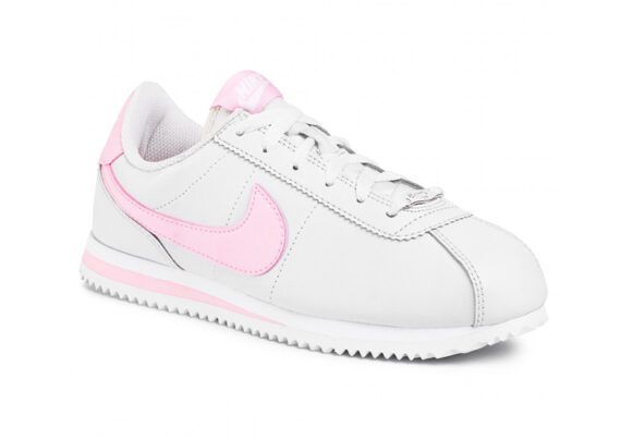 נעלי נייק-Nike Classic Cortez - White Smoke & Pig Pink