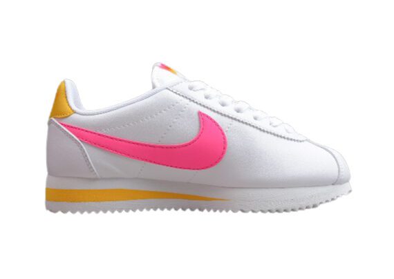 נעלי נייק-Nike Classic Cortez - White_Gold Tips