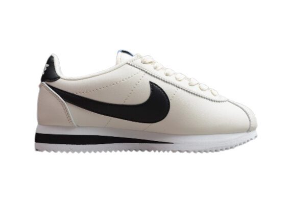 ⁦נעלי נייק-Nike Classic Cortez -Pale_Ivory_Black⁩ – תמונה ⁦2⁩