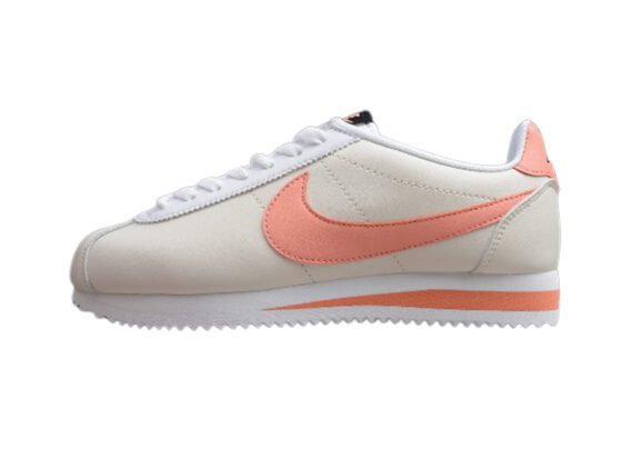 נעלי נייק-Nike Classic Cortez -Platinum_Tint_Bright_Crimson