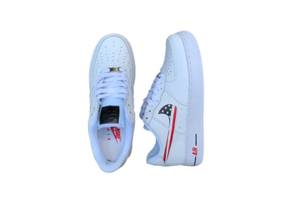 ⁦נעלי נייק -Nike Air Force 1 Low TROPICAL BLUE⁩ – תמונה ⁦4⁩