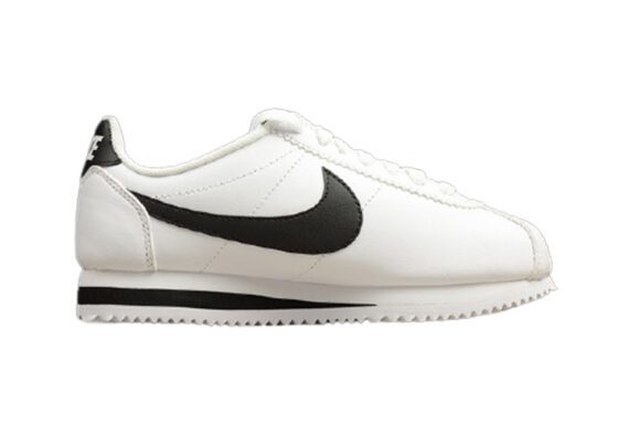 ⁦נעלי נייק-Nike Classic Cortez - White_Black_Casual_Shoes⁩ – תמונה ⁦2⁩