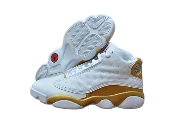 נעלי נייק-Air Jordan 13 He Got Game -Pattens Blue & Golden