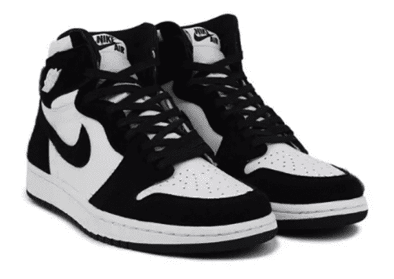 ⁦נעלי נייק-Nike Air Jordan 1 Retro Twist Panda⁩ – תמונה ⁦2⁩