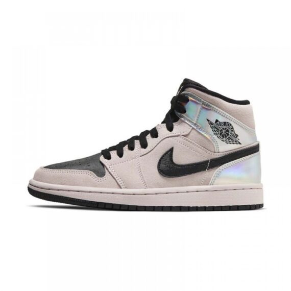 ⁦נייק ג'ורדן-Nike Air jordan 1 Mid - Dirty Powder Iridescent⁩ – תמונה ⁦2⁩