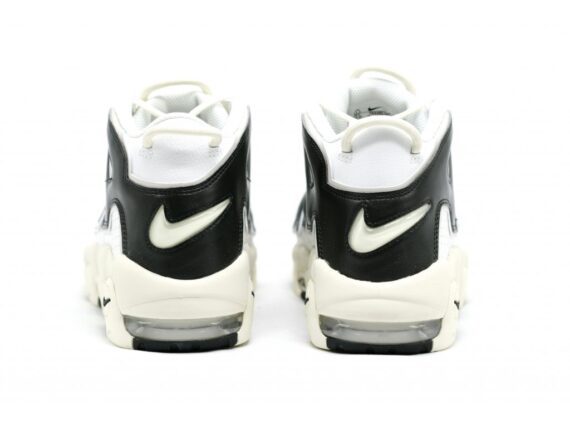 ⁦נייק אפטמפו סניקרס לגברים NIKE AIR MORE UPTEMPO '96 WHITE BLACK⁩ – תמונה ⁦5⁩