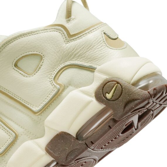 ⁦נייק אפטמפו סניקרס לגברים NIKE AIR MORE UPTEMPO '96 CREAM BROWN⁩ – תמונה ⁦7⁩