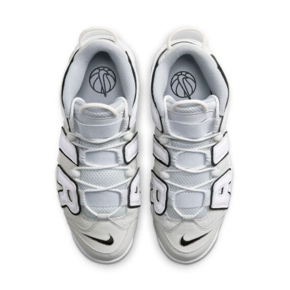 ⁦נייק אפטמפו סניקרס לגברים NIKE AIR MORE UPTEMPO '96 WHITE⁩ – תמונה ⁦4⁩