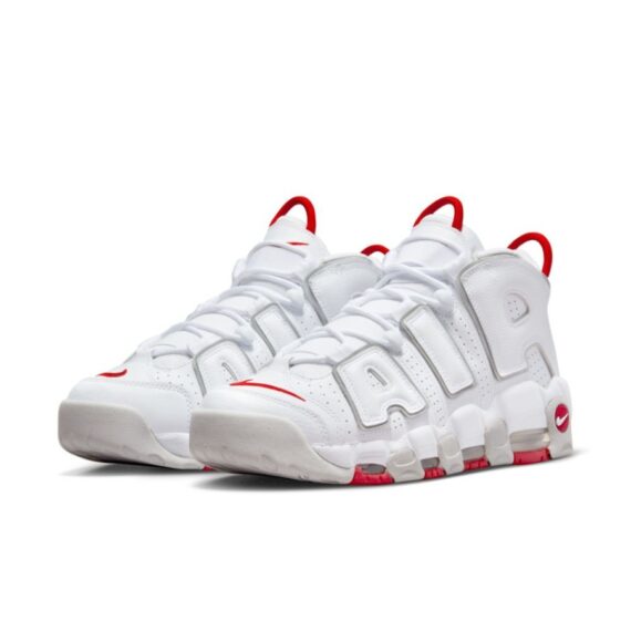 ⁦נייק אפטמפו סניקרס לגברים NIKE AIR MORE UPTEMPO '96 WHITE⁩ – תמונה ⁦3⁩