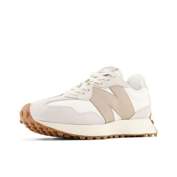 ⁦סניקרס ניו באלאנס NEW BALANCE 327 WHITE BROWN⁩ – תמונה ⁦4⁩