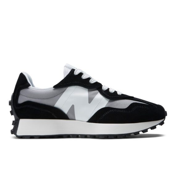 סניקרס ניו באלאנס NEW BALANCE 327 WHITE BLACK