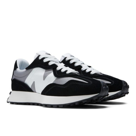 ⁦סניקרס ניו באלאנס NEW BALANCE 327 WHITE BLACK⁩ – תמונה ⁦3⁩