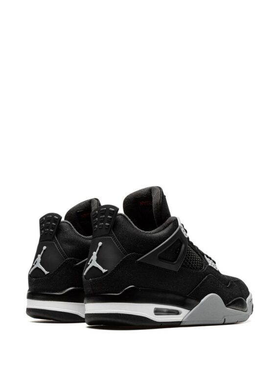 ⁦NIKE Air Jordan 4 “Black Canvas” sneakers⁩ – תמונה ⁦3⁩