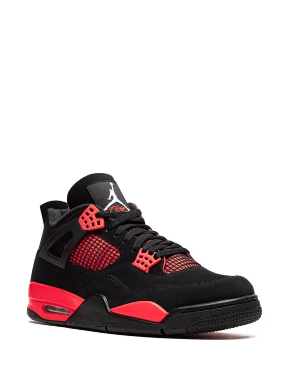 ⁦NIKE Air Jordan 4 Retro "Red Thunder" sneakers⁩ – תמונה ⁦2⁩