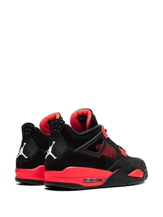 ⁦NIKE Air Jordan 4 Retro "Red Thunder" sneakers⁩ – תמונה ⁦3⁩