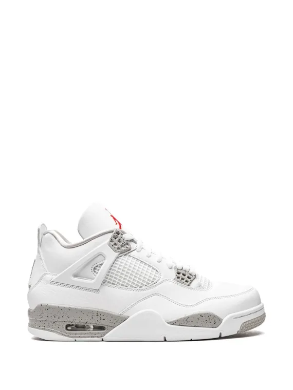 NIKEAir Jordan 4 Retro "White eo" sneakers