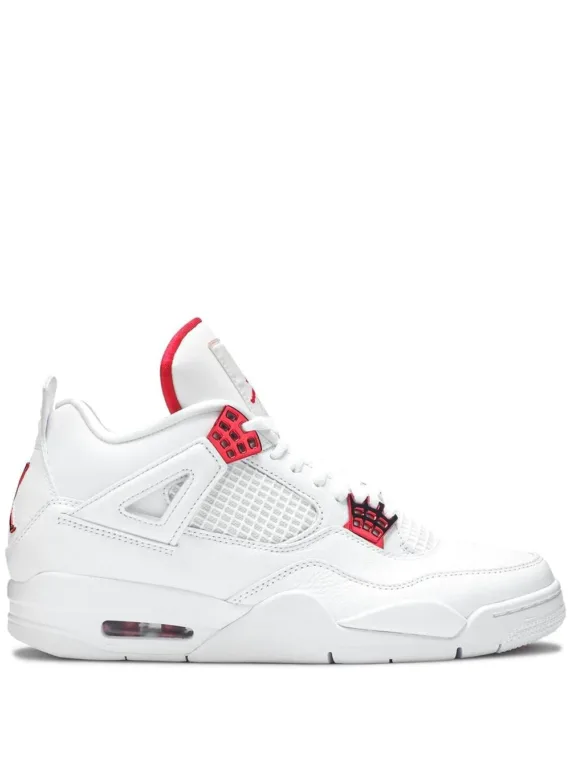 NIKE Air Jordan 4 Retro “Metallic Pack – University Red” sneakers