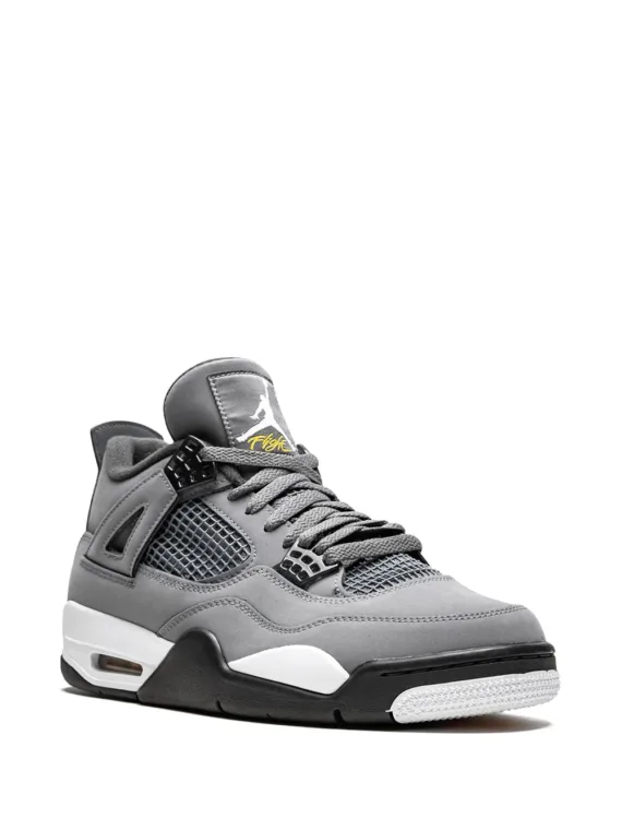 ⁦NIKE Air Jordan 4 Retro "Cool Grey" sneakers⁩ – תמונה ⁦2⁩