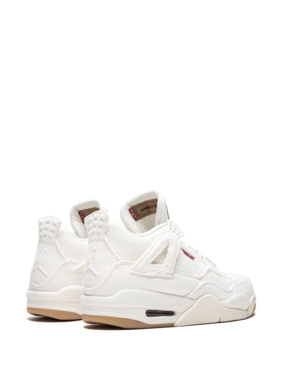 ⁦NIKE Air Jordan 4 Retro Levis NRG white denim⁩ – תמונה ⁦3⁩