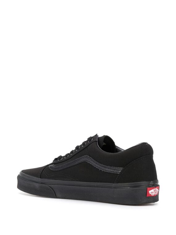 ⁦נעלי ואנס - Old Skool "Triple Black Canvas" sneakers⁩ – תמונה ⁦3⁩