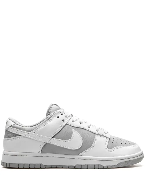 NIKE Dunk Low "White/Grey" sneakers