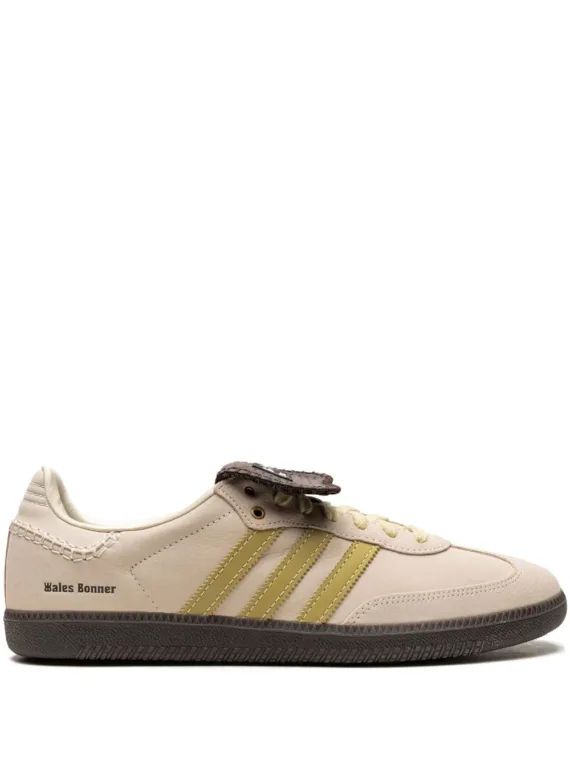 נעלי אדידס סמבה- x Wales Bonner Samba "Cream/ Yellow" sneakers