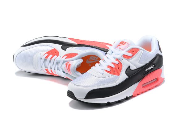 ⁦NIKE AIR MAX 90 NEW STYLE MIX WHITE AND ORANGE⁩ – תמונה ⁦3⁩