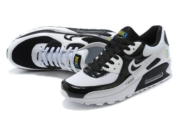 ⁦NIKE AIR MAX 90 NEW STYLE MIX Black AND WHITE⁩ – תמונה ⁦2⁩