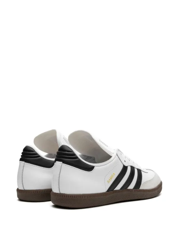 ⁦נעלי אדידס סמבה- Samba Classic "White/Black" sneakers⁩ – תמונה ⁦3⁩