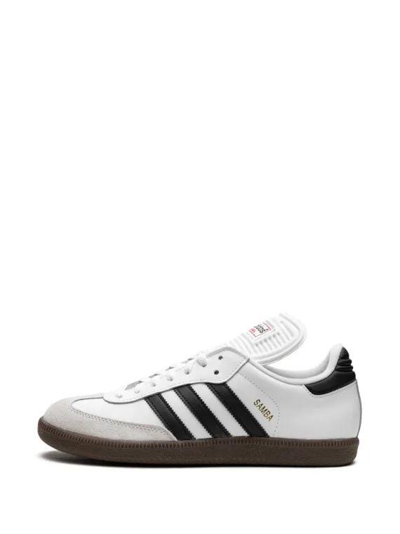 ⁦נעלי אדידס סמבה-Samba Classic "White/Black" sneakers⁩ – תמונה ⁦4⁩