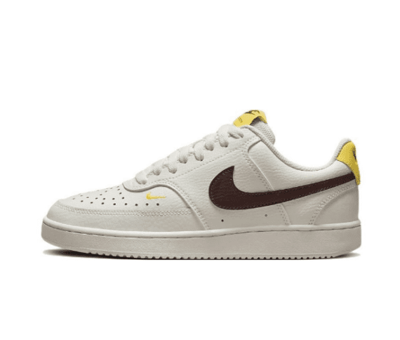 NIKE COURT VISION WHITE/ BROWN