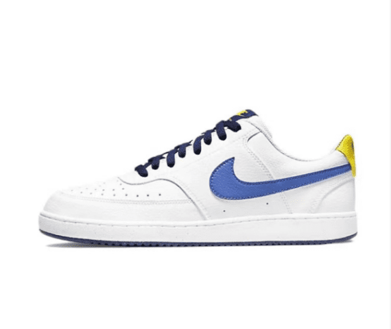 NIKE COURT VISION WHITE AND BLUE