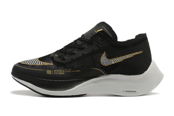 Nike ZoomX Vaporfly Next% 2 Running Shoes Black Gold