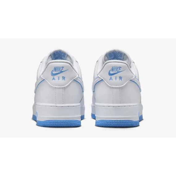 ⁦נעלי נייק-Nike Air Force 1 Low Outline White University Blue⁩ – תמונה ⁦4⁩