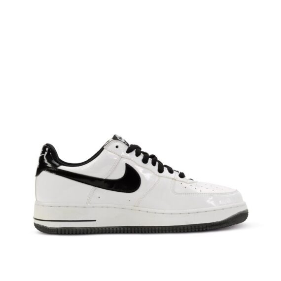 נעלי נייק-Nike Air Force 1 Low White Black Patent