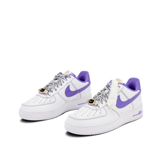 ⁦נעלי נייק-Nike Air Force 1 Low World Champ Purple Sample⁩ – תמונה ⁦2⁩