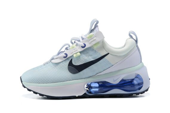 NIKE Women's Air Max 2021 Track Shoes, Summit White Obsidian Ghost